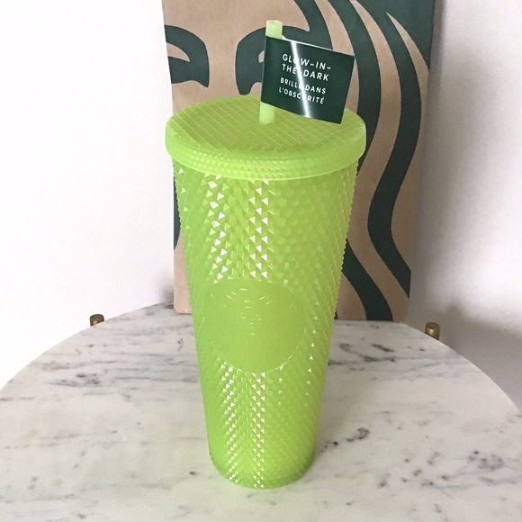 Starbucks Glow in the Dark Studded Bling Halloween Large Venti Tumbler NWT - Picture 4 of 8